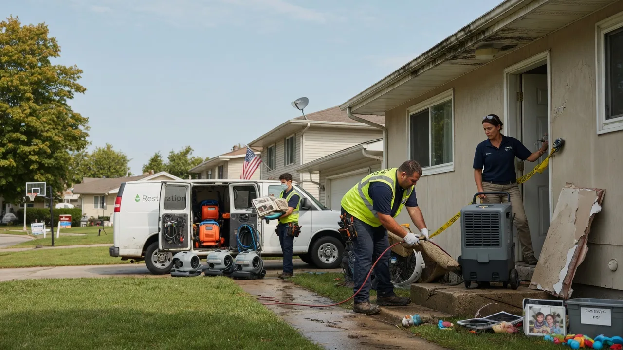 Water Damage Restoration in Neshkoro, WI near me